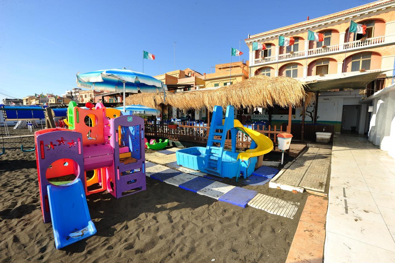 Hotel Miramare Ladispoli Esterno foto